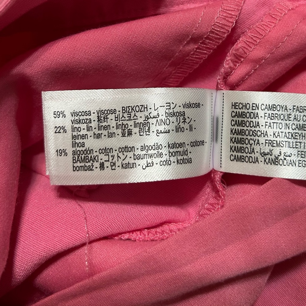 Zara Vibrant Pink Women's Bermudas shorts - Picture 4 of 4